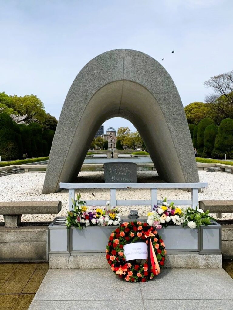 Hiroshima Memorial park monument Hiroshima memorial park monument - Japan Travel guide