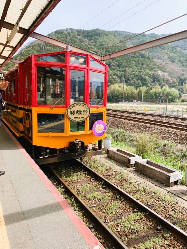 3 days in Kyoto itinerary - Sagano Romantic Train