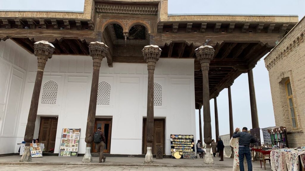 Juma Mosque in Bukhara Uzbekistan