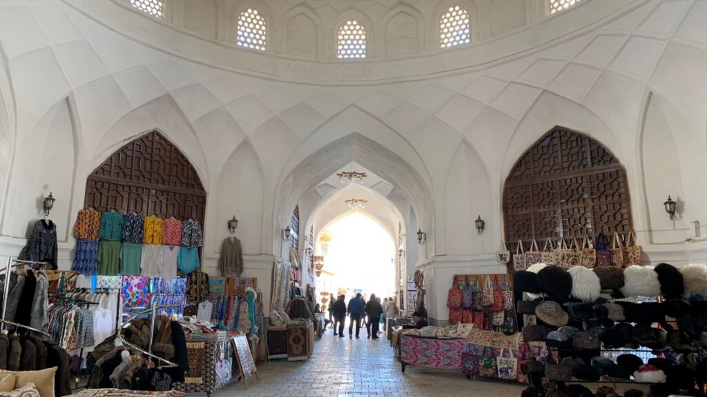 Bukhara trading domes as listed in the bukhara travel guide