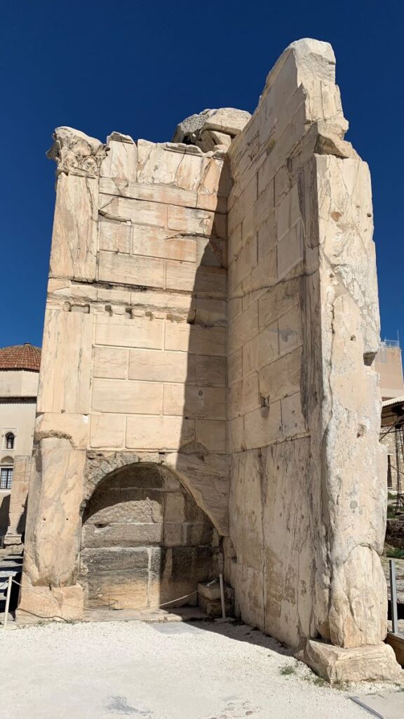 Hadrians Library Wall