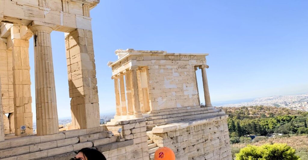 The Temple of Athena Nike in Athens