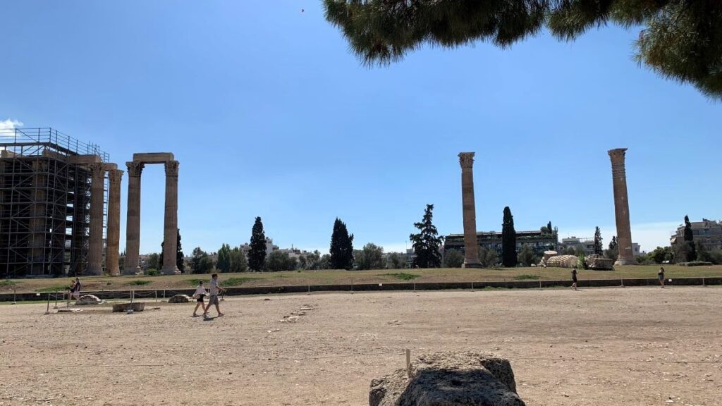 Temple of Zeus in Athens