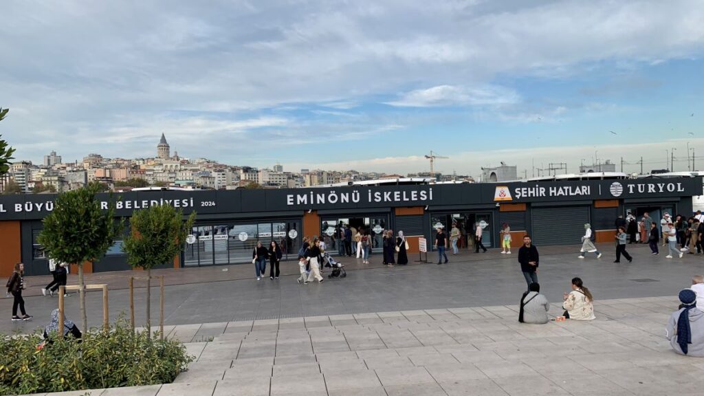 Eminonu Ferry Terminal Istanbul