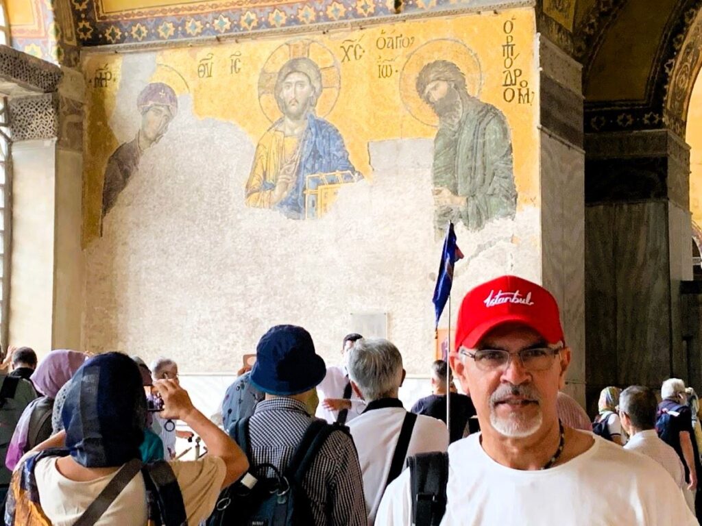 Christian Mosaic in Hagia Sophia