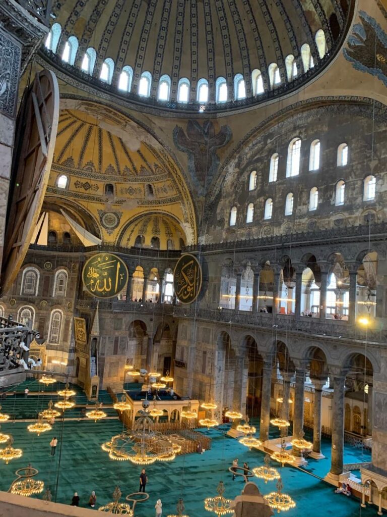 Hagia Sophia interior should be part of your itinerary when you're in Istanbul