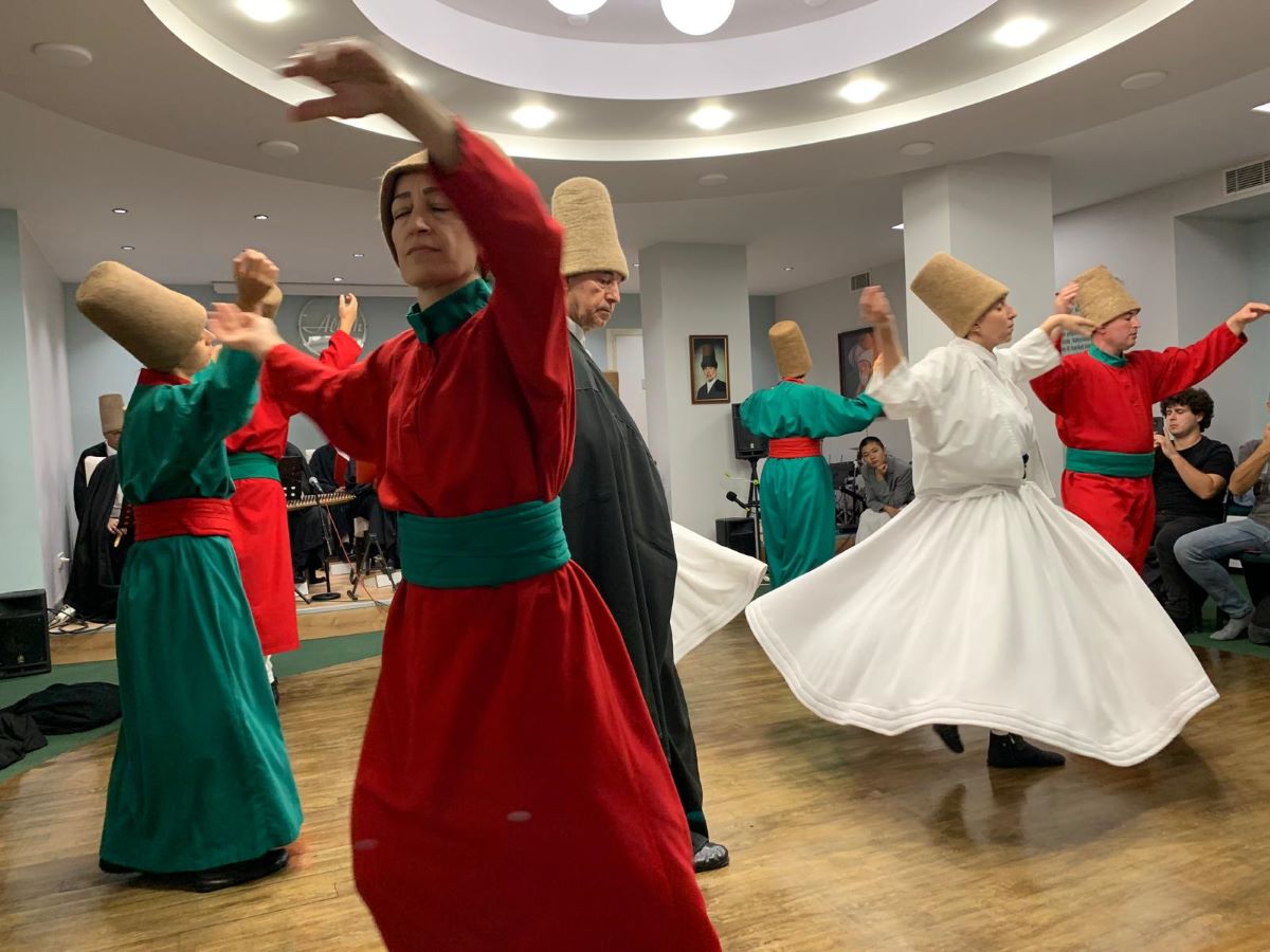 Whirling Dervishes in Istanbul Turkey