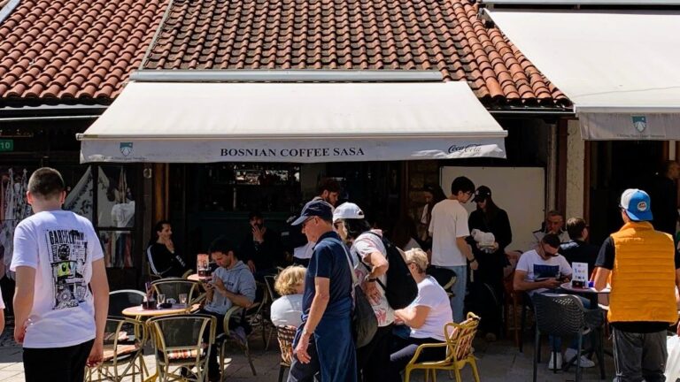 Sarajevo coffee shop - coffee culture in Sarajevo