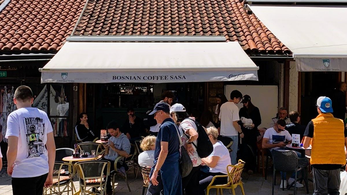 Sarajevo coffee shop Sarajevo coffee shop - coffee culture in Sarajevo
