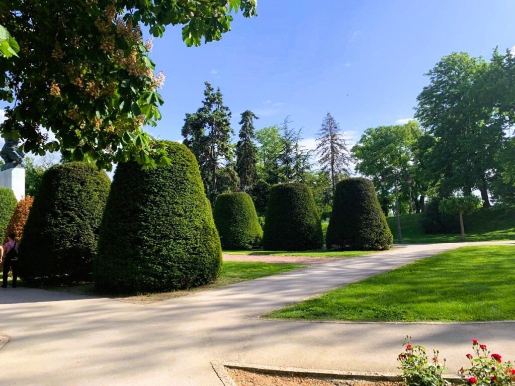 Kalemegdan Garden next to the Kalemegdan Fortress in Belgrade