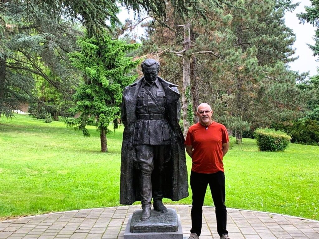 Statue of Tito at the Museum of Yugoslavia