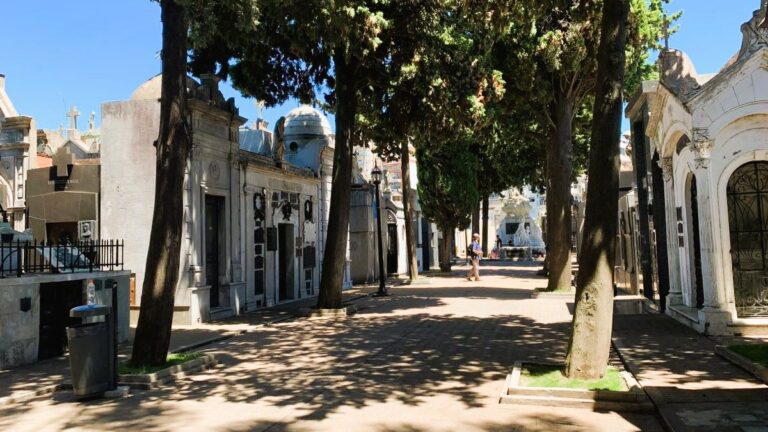 Recoleta Cemetery in Buenos Aires