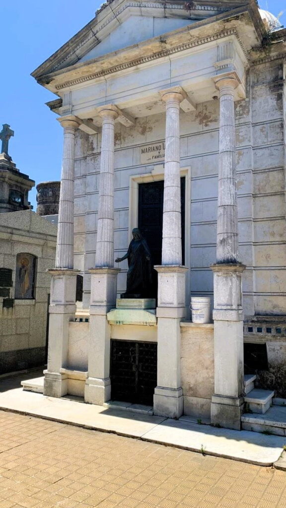 Recoleta Cemetery tomb like a small palace recoleta cemetery tomb like a small palace