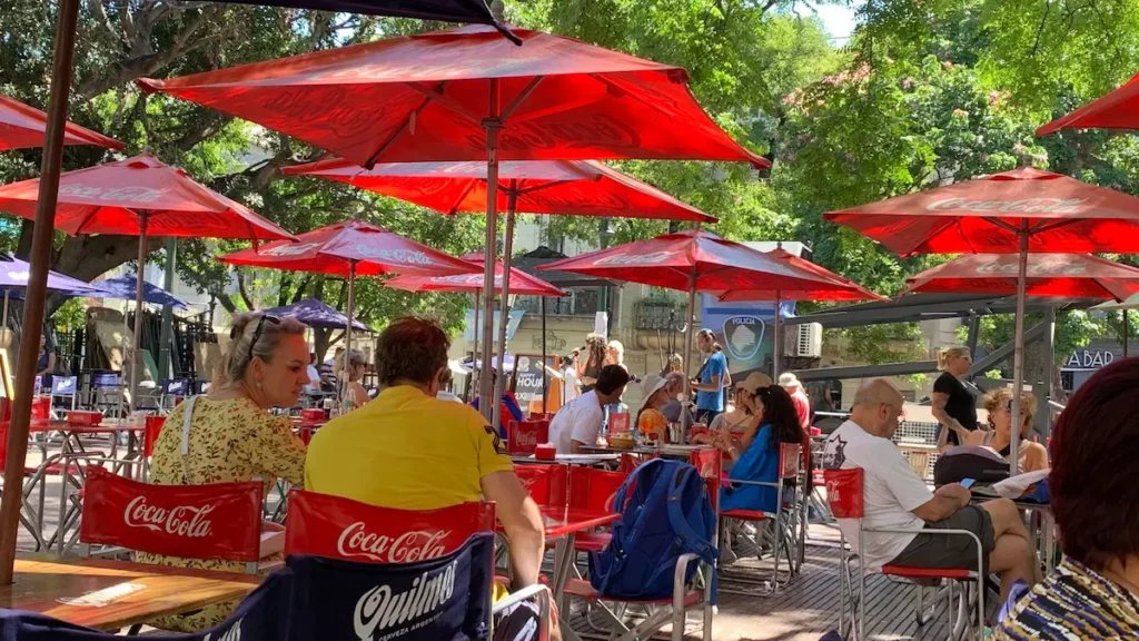 The vibrant San Telmo square San Telmo Buenos Aires