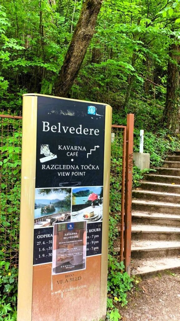 Razgledna View Point in Lake Bled