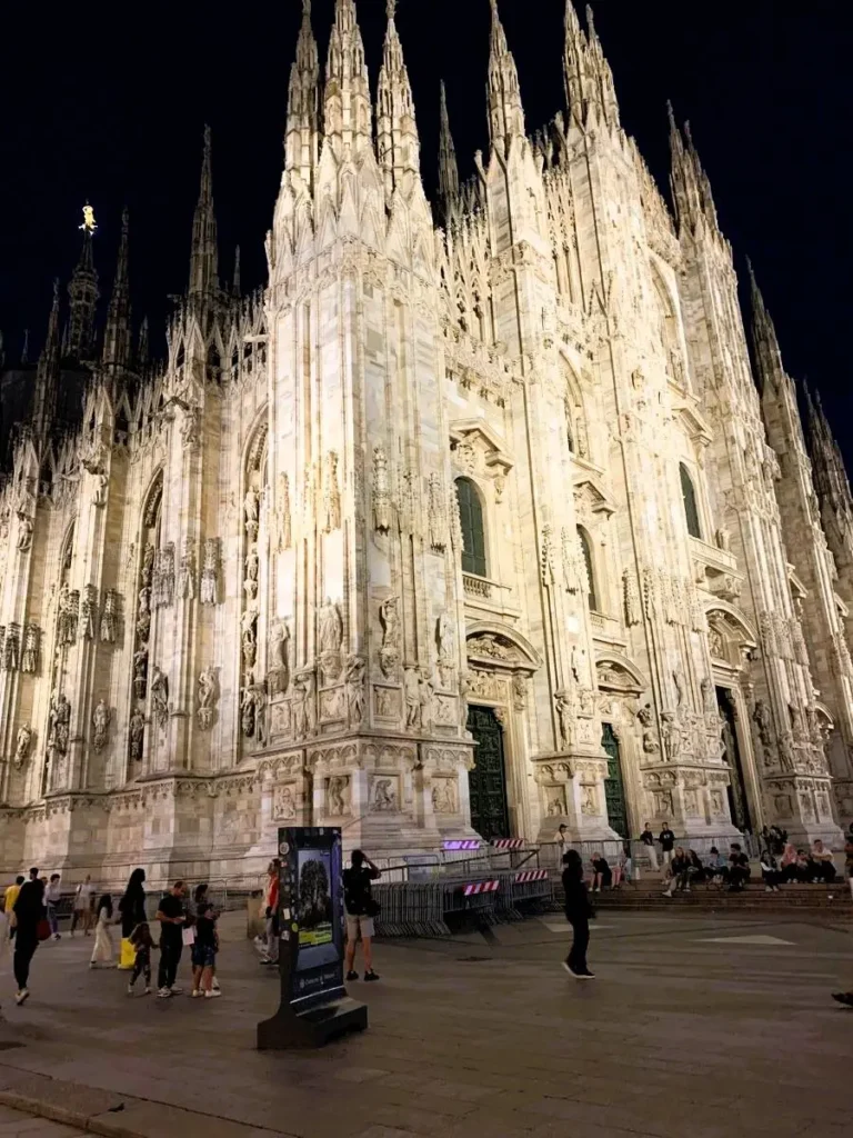 Italy Duomo di Milano at night Duomo di Milano looks stunning at night - Italy travel guide
