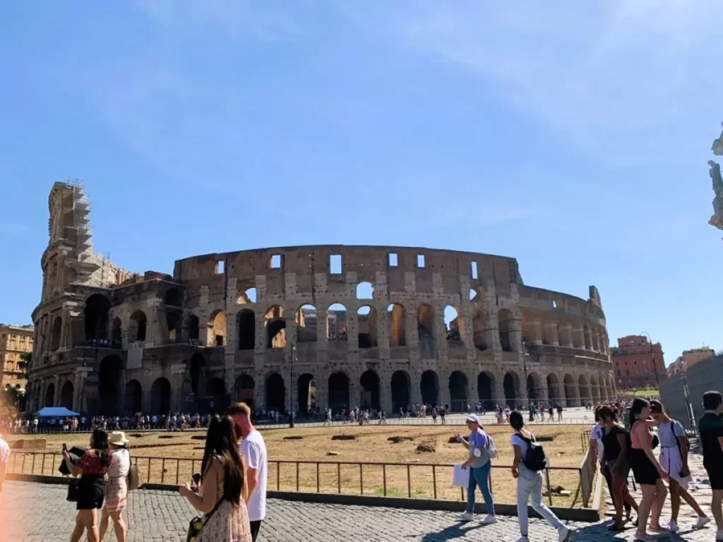 Rome Colosseum for the 3 day itinerary in Rome