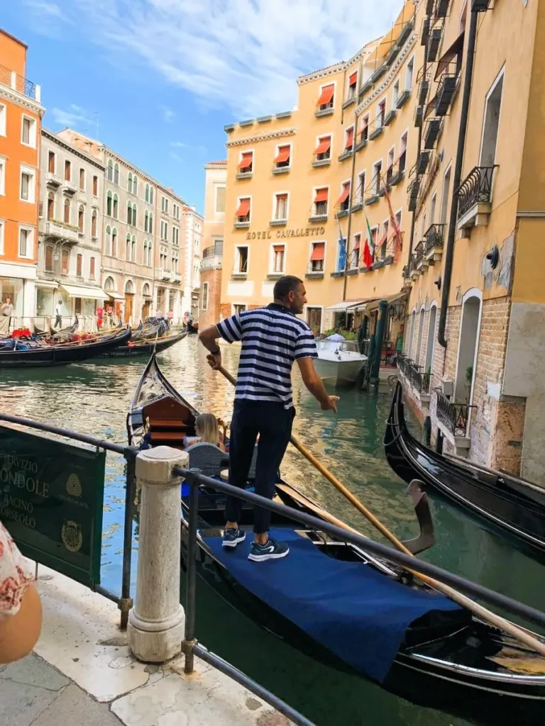 Venice gondola canal gondolas of venice