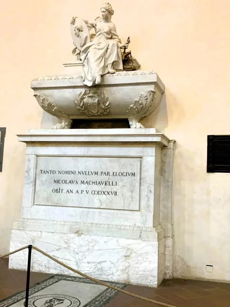 Tomb of Niccolò Machiavelli in Florence