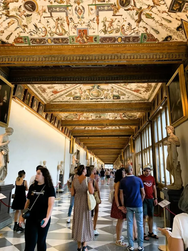 Don't miss the Uffizi Gallery in your 3 Days in Florence