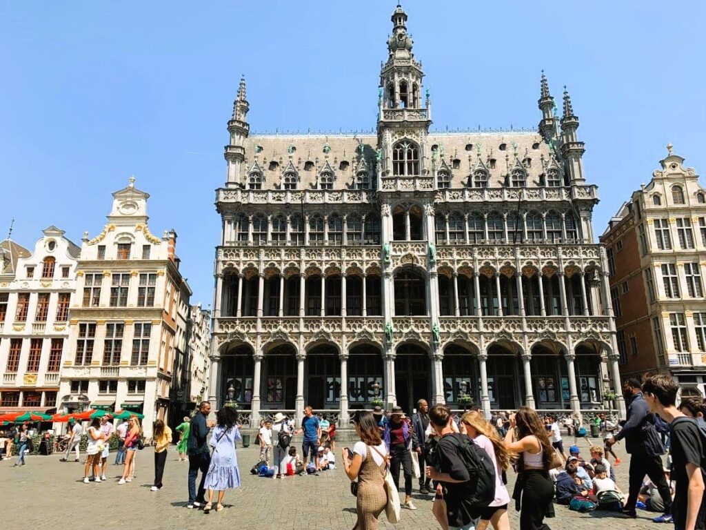 Belgium travel - King's house at Grand Place in Brussels