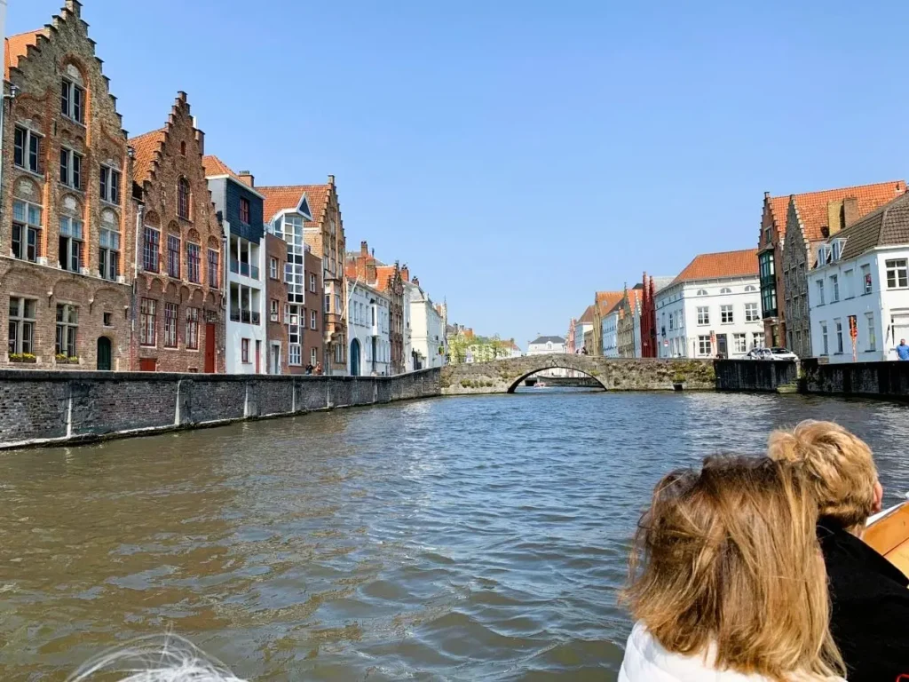 Boat ride in Bruges. A must on a day trip to Bruges from Brussels