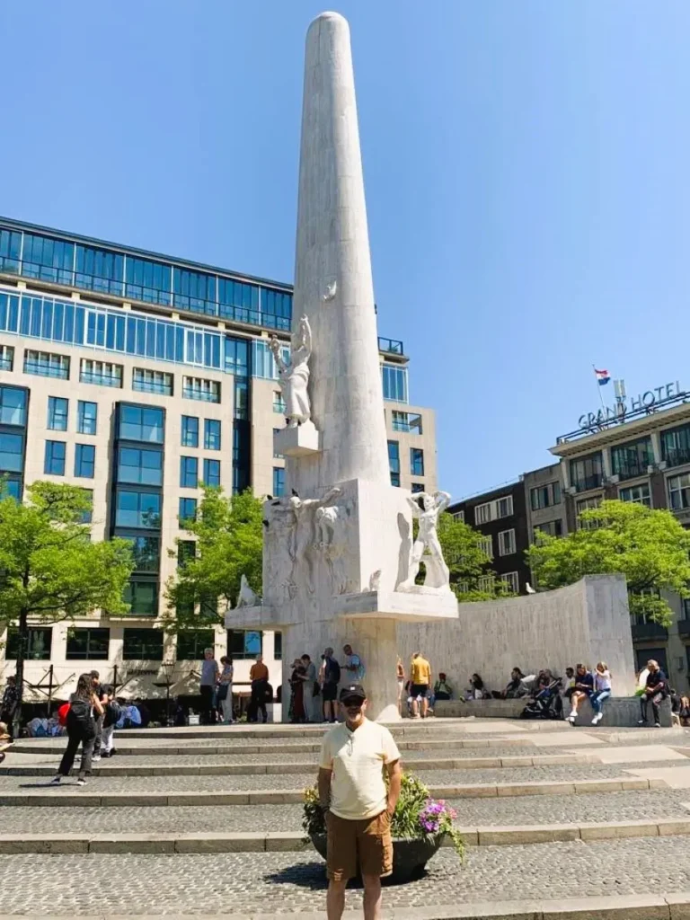 Amsterdam The National Monument in Dam Square The National Monument on Dam Square, Centrum, which is one of the best areas to stay in Amsterdam
